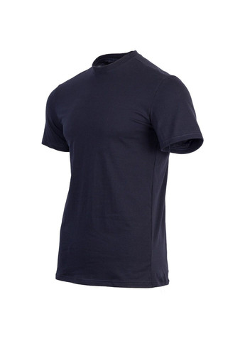 Темно-синяя футболка хлопковая navy blue Vik-Tailor