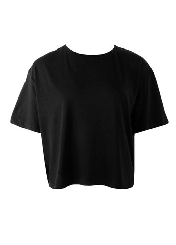Черная футболка женская укроп топ New Look