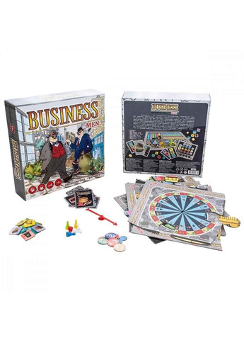 Настольная игра Strateg Business men экономическая на украинском языке монополия 30х30х8 см No Brand (334342930)