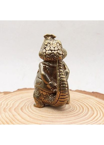 Мініатюрна мідна латунна фігурка статуетка у вигляді Крокодила No Brand (292260413)