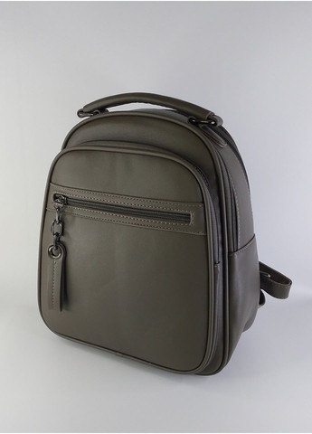 Рюкзак жіночий місткий з екошкіри на два відділення чорний Karlos Marconi (354333299)