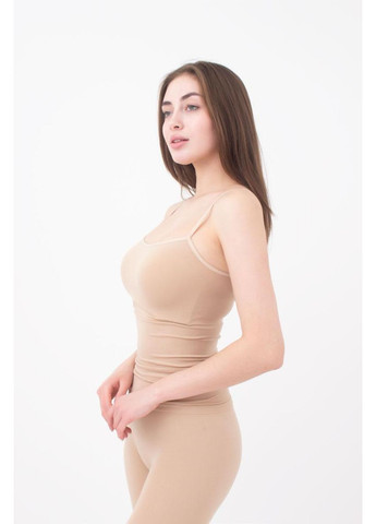 Майка безшовна на тонких бретелях Giulia — 302297368