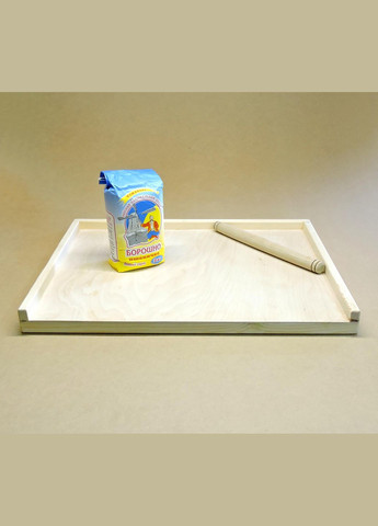 Дошка для тіста з дерева Беатріс середня 55х70см (ДСТ-55700100) No Brand (327423007)