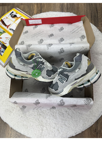 Цветные демисезонные кроссовки мужские new balance 2002r protection pack rain cloud нью беланс 2002r No Brand