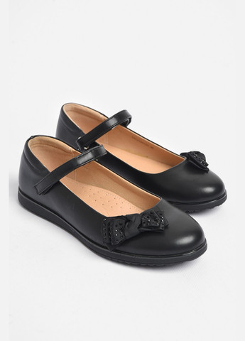 Туфлі дитячі для дівчинки чорного кольору Let's Shop (295012240)