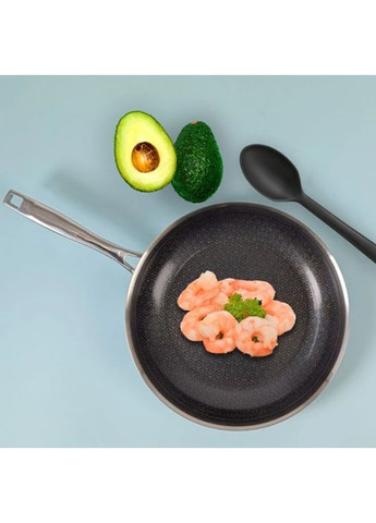 Сковорода универсальная Flavoria 10202 24 см серебристая Kela (349220810)