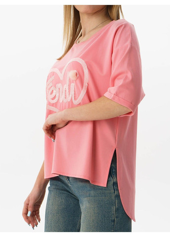 Розовая летняя футболка 21 - 0890 Buts
