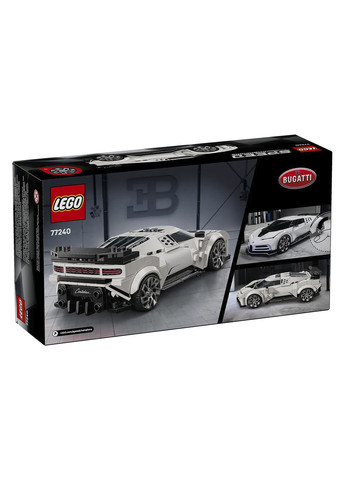 Конструктор Speed Champions Спортивный гиперкар Bugatti Centodieci, 291 деталь цвет разноцветный ЦБ-00282676 Lego (346392852)