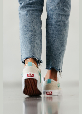 Кросівки жіночі Vans KNU Skool grey blue | Ванс КНУ Скул сірі сині No Brand сірі демісезони (315683560)