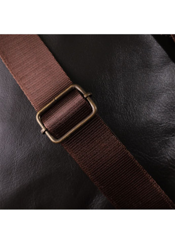 Элегантная мужская сумка из гладкой натуральной кожи 23150 Коричневый Shvigel (362588732)