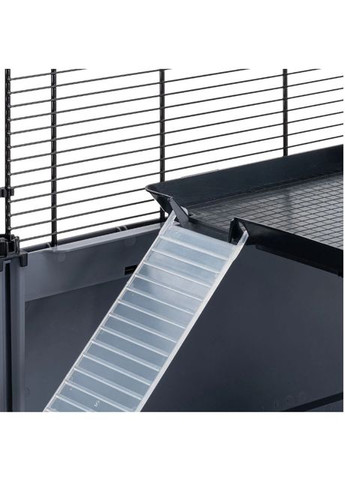 Модульна клітка для хом'яків та мишей Multipla Hamster Lagre з аксесуарами чорна 107.5x37.5x42 см 57007417 Ferplast (284282861)