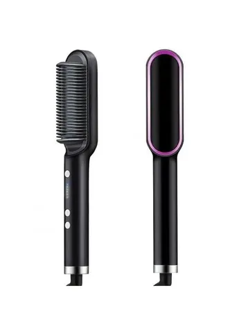 Электрическая расческа Hair Straightener HQT-909 щетка для укладки волос Digital (363833510)
