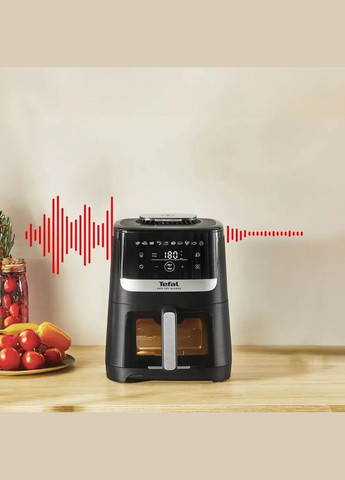 Мультипечь Easy Fry Silence Vision, 1670Вт, чаша-5л, сенсорное управл., 10 программ, с окошком, пластик, Tefal (344558126)