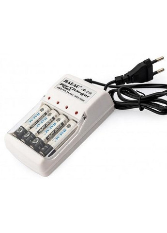 Зарядний пристрій для акумуляторів АА та ААА, Jiabao JB-212 + 4 акумулятори ААА No Brand (366238803)