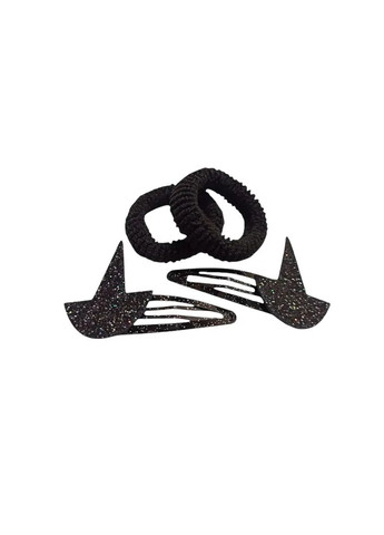 Заколки на Хелловін з резинками one size чорний Jannet Заколки та резинки (357205559)