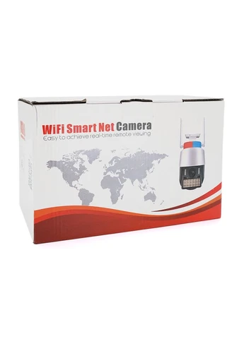 5Мп Wi-Fi відеокамера вулична з сиреною та SD/картою YO-IPC43D5MP50 PTZ 2.8mm V380 Yoso (314746396)