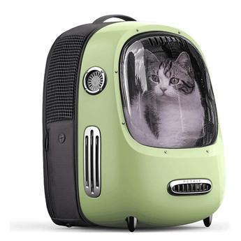 Рюкзак для перенесення кішок Xiaomi Breezy Smart Cat Carrier Green P7701 PETKIT (263777061)