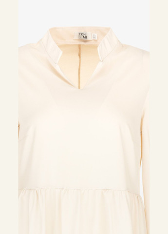 Бежевое повседневный платье однотонное женское 82 бежевый shop (2000999240270) On me однотонное