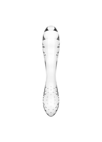 Скляний фалоімітатор Dazzling Crystal 1 Transparent прозорий Satisfyer (347315097)