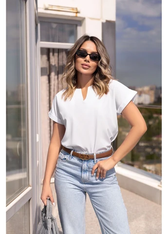 Біла блуза Fashion Girl