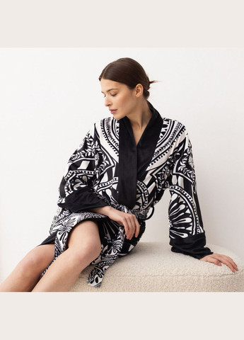 Кимоно женское из плюшевого велюра Kimono Noire 18132 FlexDress (364765781)