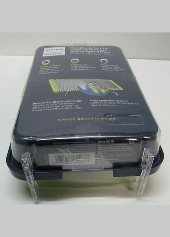 Мужская электробритватриммер Norelco OneBlade Hybrid QP2520/70 с аккумулятором Philips (280898713)