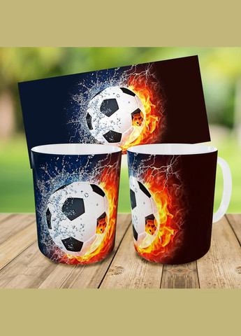 Набор детский Футбол рюкзак рюкзак 36х27см сумка-бананка, кружка с принтом для мальчика (1840) No Brand (326416519)