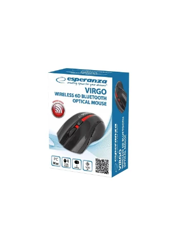 Миша Esperanza Virgo 6D Bluetooth Red (275092401)