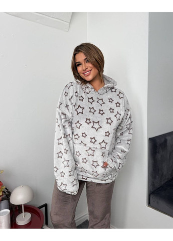 Бежева жіноча плюшева піжама Osoblyva