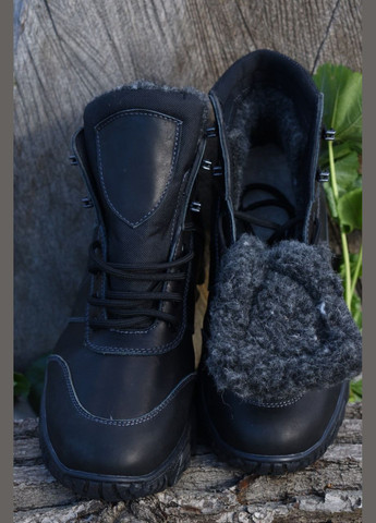 Чоловічі Зимові Тактичні Берці. 36-48р Чорні. Спеціальна трекінгова підошва! MSZM-1027 No Brand (301138663)