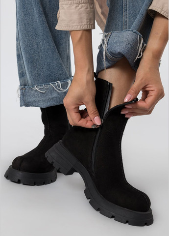 ботинки (466бz) Marigo из натурального нубука