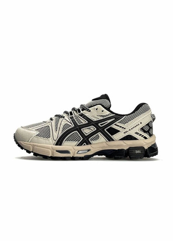 Бежевые демисезонные кроссовки мужские asics No Brand Gel-Kahana 8 Beige Black