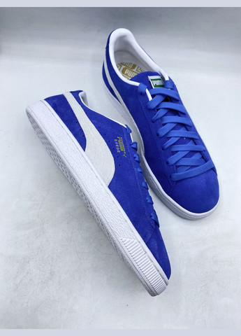 Синій кеди suede classic xxi Puma