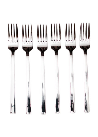 Набор десертных вилок 6 предметов 16 (см) Серебро HP-8-25 Ding Lanfang (369143201)