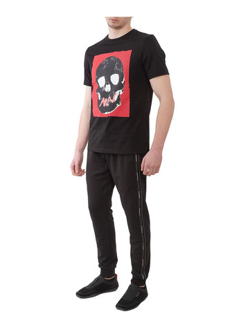 Черная футболка-футболка мужская для мужчин Antony Morato