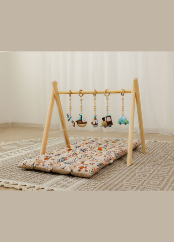 Мобіль дитячий підлоговий BabyGym XRMASTER Веселі мандри з матрациком Funny rabbits No Brand (347584730)