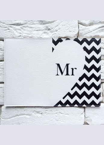 Обложка для паспорта Полусердце Mr 3 No Brand (299387867)