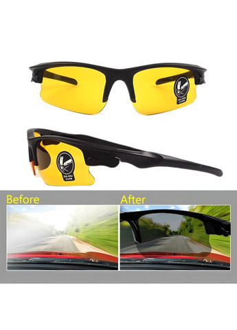 Окуляри універсальні для спорту жовті No Brand (327400605)