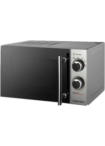 Мікрохвильова піч LMW-2079M Соло мікрохвильова піч 700Вт 20л Срібляста Liberton (296925656)