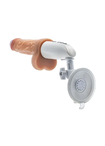 Вибратор на подставке Dr. Skin Dr. Hammer с фрикциями и функцией нагрева, с пультом Blush (328961226)