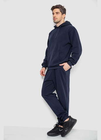 Спортивний костюм чоловічий на флісі, колір темно-сірий, 244R9142 Ager (313290051)