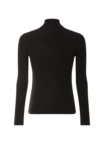 Черный гольф-водолазка в рубчик женский Esmara (362377089)