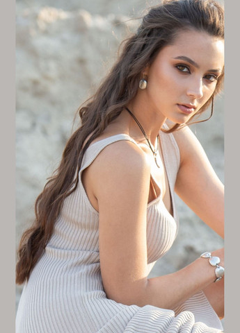 Серьги Стоун 925 Skifska Etnika (324622744)