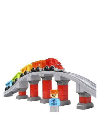 Іграшка "Конструктор залізниця " колір різнокольоровий ЦБ-00282344 ТехноК (345210949)