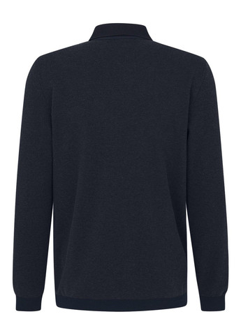 Чоловіче поло довгий рукав Синє Bugatti (301202268)