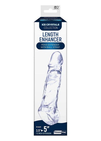 Насадка на пенис прозрачная, 16 см NMC (361669927)