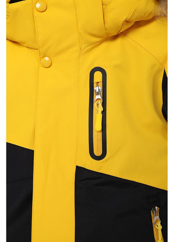 Жовта зимня куртка для хлопчика колір жовтий цб-00280212 Yuki