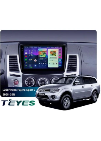 Штатна магнітола CC4 Pro 2K 12+256 Gb Mitsubishi Pajero Sport 2 L200 Triton 2008-2016 9" Teyes (378905556)
