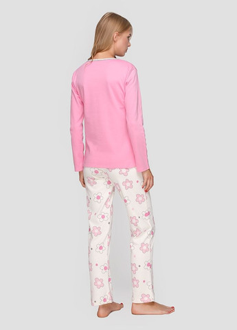 Розовая всесезон женская пижама 8143a (zik0000012667) Mira