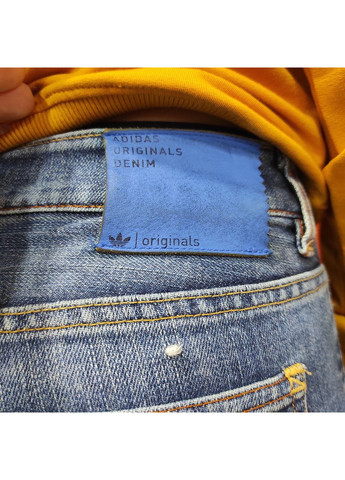 Джинсы женские классические коттон прямые удобные 30 синие No Brand - (363054069)